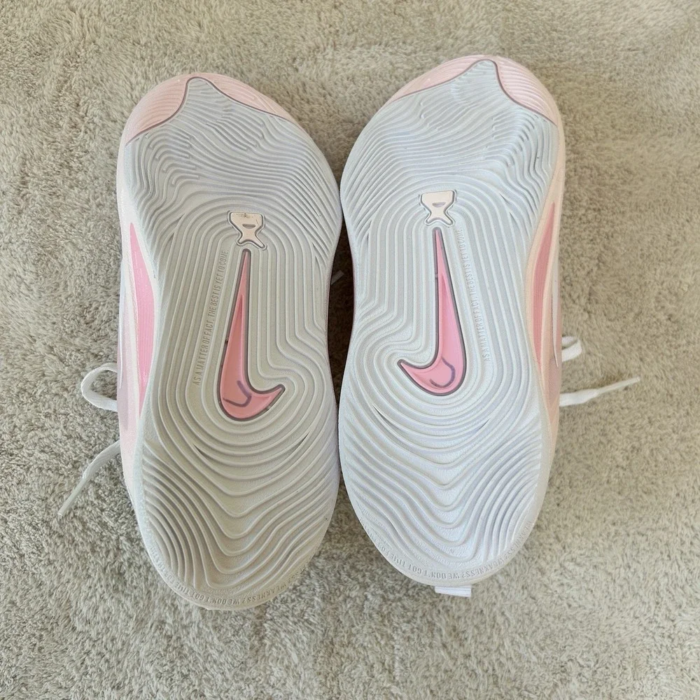 Nike A'one Aja Wilson Women Size 5 ~3.5Y White Perfect Pink Prism Pink HF001-101